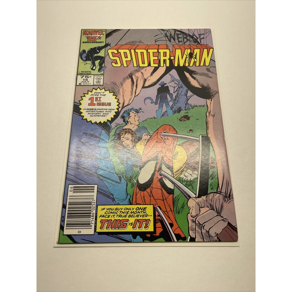 Web of Spider-Man, The #16 (July 1986, Marvel) Newsstand NM- - Picture 2 of 11